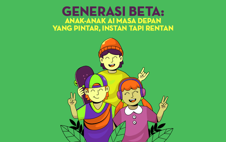 Generasi Beta: Anak-Anak AI Masa Depan Yang Pintar, Instan Tapi Rentan